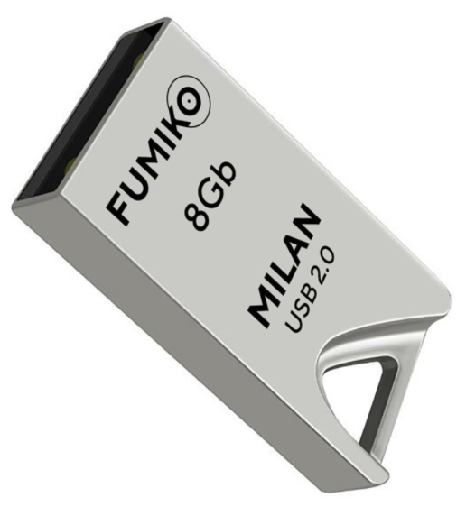 USB-Flash 8GB Fumiko Milan Grey