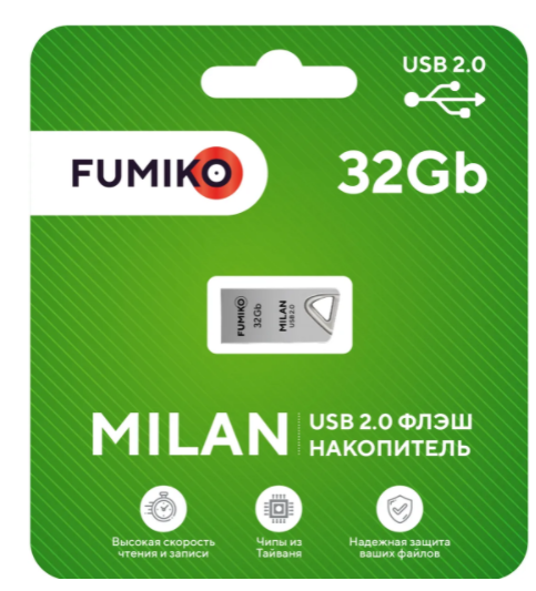 USB-Flash 32GB Fumiko Milan Grey
