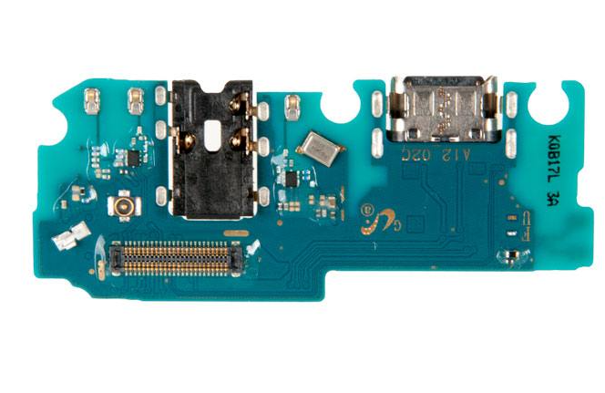 Шлейф для Samsung Galaxy A12 (SM-A125F)нижняя плата (разъем зарядки и микрофон)