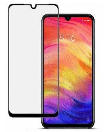 Защитное стекло Xiaomi Redmi Note 7/Note 7S/ Note 7 Pro 2.5D Full (тех упак) черное