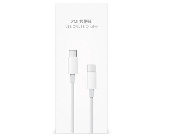 Кабель Xiaomi Type-C - Type-C белый, 1.5м