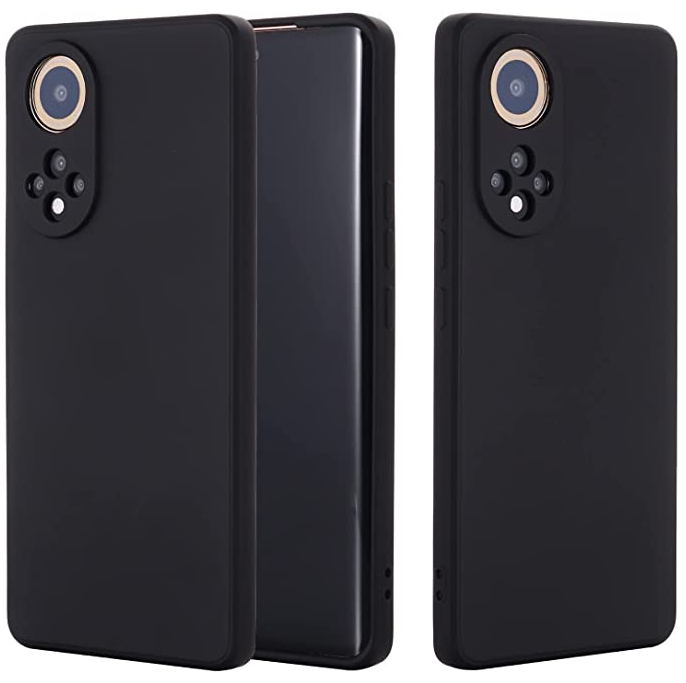 Чехол-накладка для Honor 50 Silikone Case черный