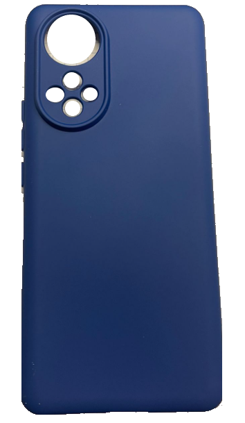 Чехол-накладка для Honor 50 Silikone Case синий
