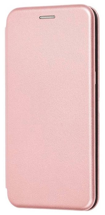 Чехол-книжка для Samsung Galaxy A50 PU (открывается в бок) розовое золото