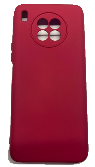 Чехол-накладка для Honor 50 Lite Silikone Case бордовый