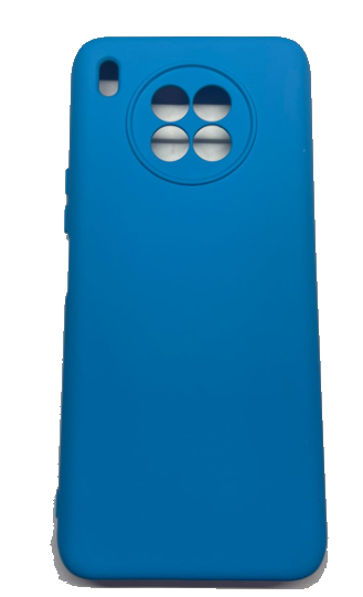 Чехол-накладка для Honor 50 Lite Silikone Case синий