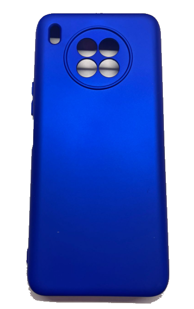 Чехол-накладка для Honor 50 Lite Silikone Case ярко-голубой