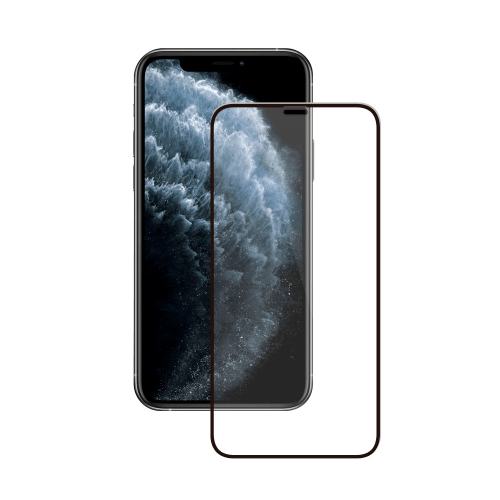 Защитное стекло для iPhone 12/12 Pro 6D черное