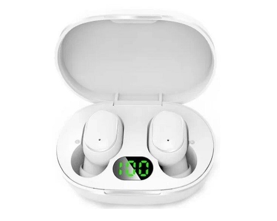 Bluetooth стереогарнитура E6S белые