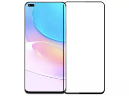Защитное стекло Huawei Nova 8i/ Honor 50 Lite (тех упак) черное
