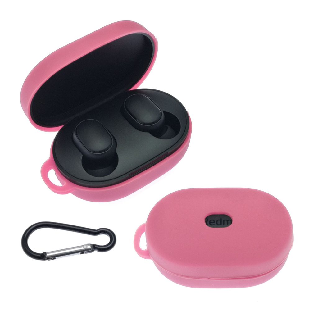 Чехол для наушников Xiaomi Redmi AirDots розовый