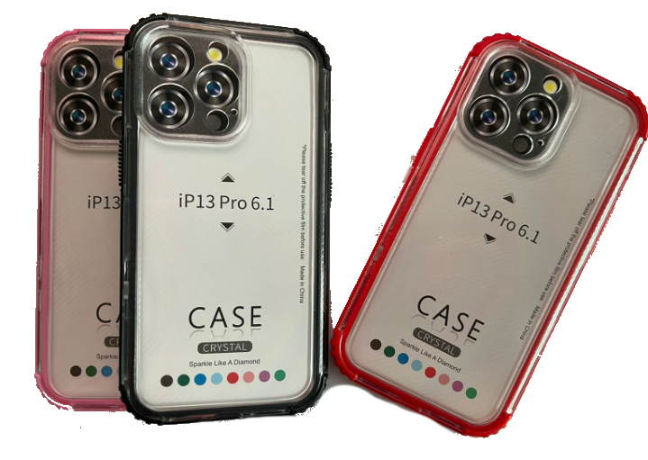 Чехол-накладка для iPhone 13 Pro Crystal в ассортименте