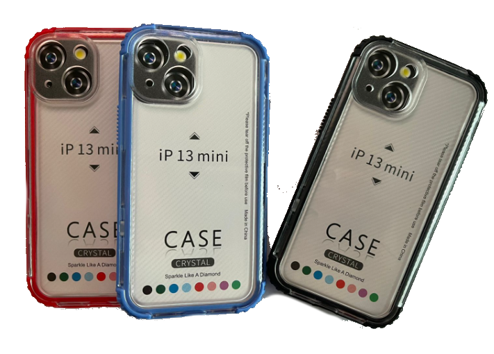Чехол-накладка для iPhone 13 Mini Crystal в ассортименте