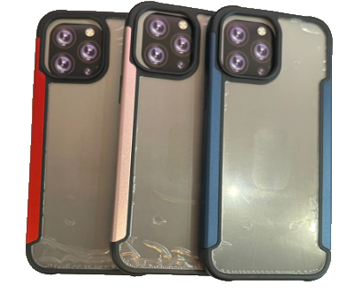 Чехол-накладка для iPhone 12 Pro Max металл бампер в ассортименте
