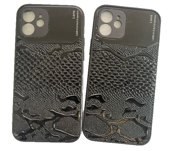 Чехол-накладка для iPhone 12 Lens черный