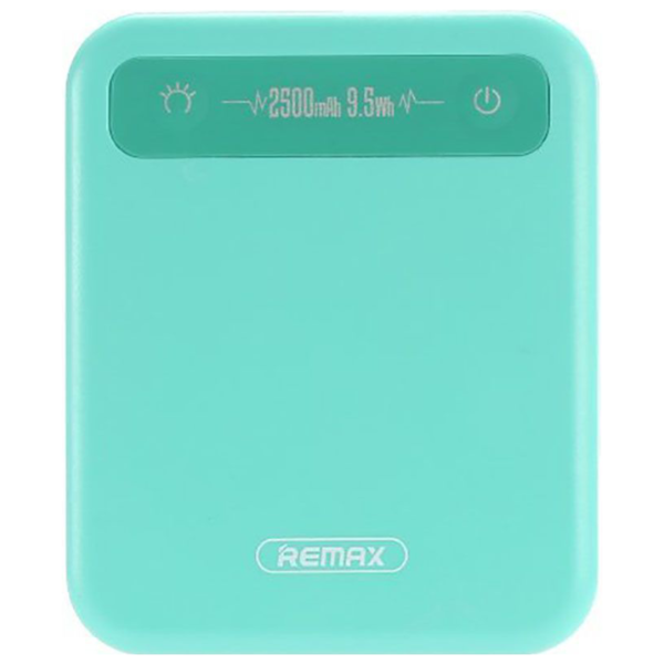 Портативное зарядное устройство REMAX Ritry Series 2USB PoRemax Pino Power Bank RPP-51 2500Mah blue