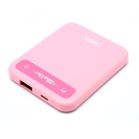 Портативное зарядное устройство REMAX Ritry Series 2USB PoRemax Pino Power Bank RPP-51 2500Mah pink