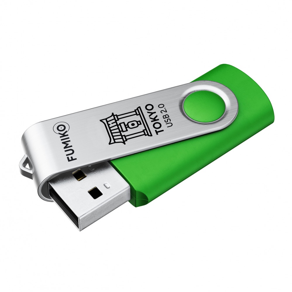 USB-Flash 64GB Fumiko Tokyo зеленая