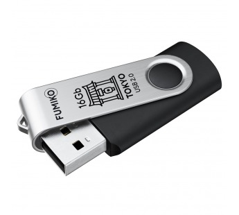 USB-Flash 16GB Fumiko Tokyo черная