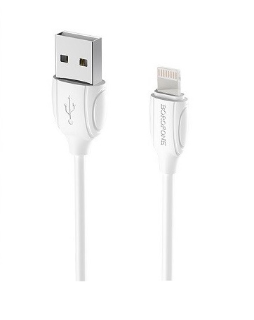 Кабель Borofone BX19 Apple Lightning - USB белый