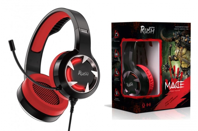 Наушники SmartBuy Rush Mace,красные (SBHG-8100)