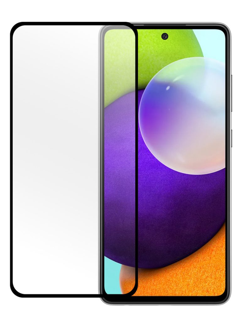 Защитное стекло для Samsung M52 M526 3D Full черное
