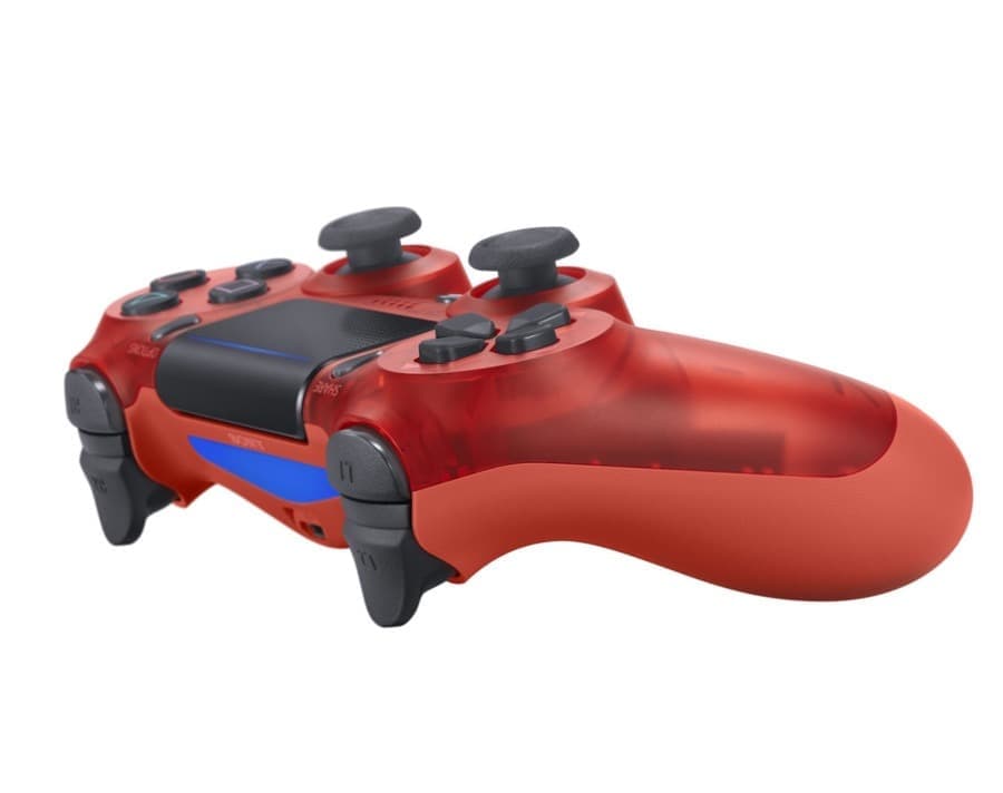 Геймпад/джой/джойстик Sony PS4 Dualshock 4 красный прозрачный