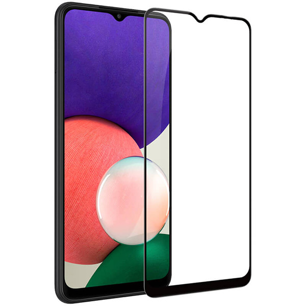 Защитное стекло для Samsung Galaxy M22 (M225F) Full черное