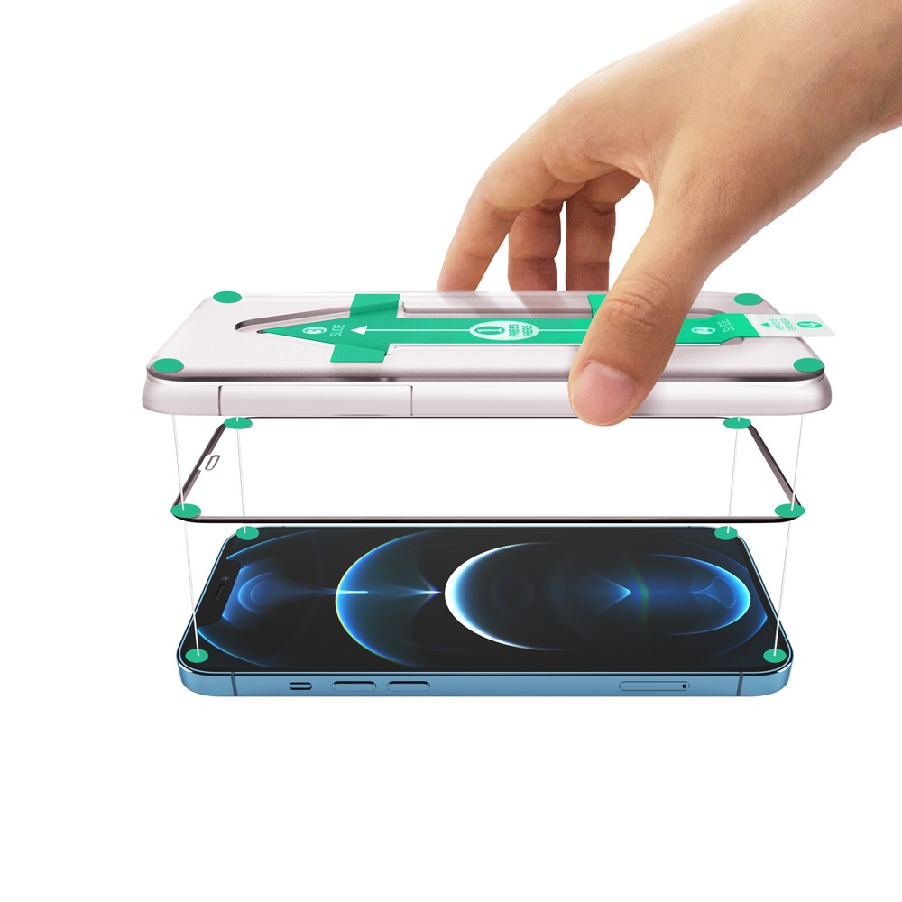 Защитное стекло iPhone 12/12 Pro Easy gluing
