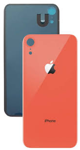 Задняя крышка для Iphone XR (увеличенный вырез под камеру) коралловая