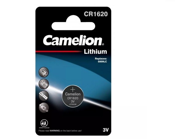 Элемент питания Camelion CR1620 (1шт)