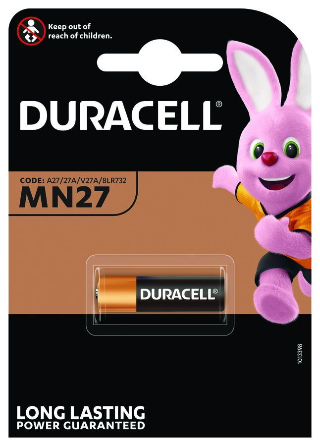 Элемент питания Duracell MN27 (A27/27A/8LR732)