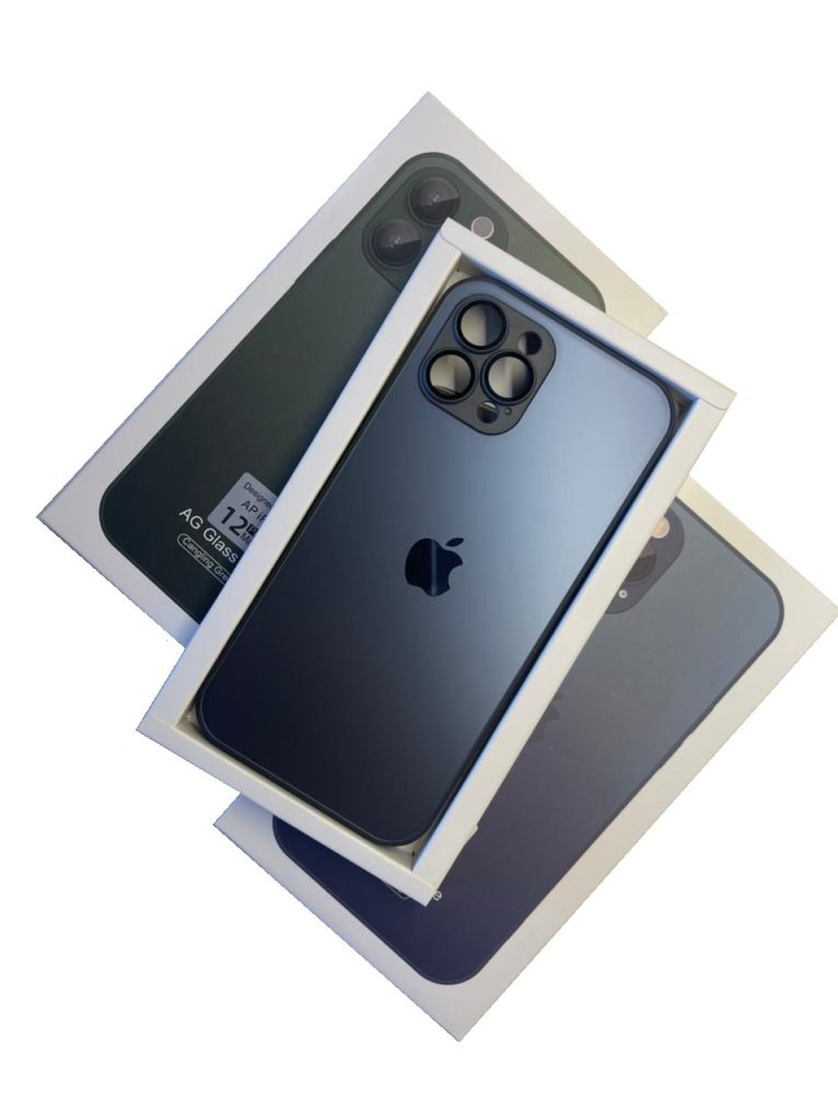 Чехол-накладка для iPhone 13 MagSafe AG-Glass Graphite