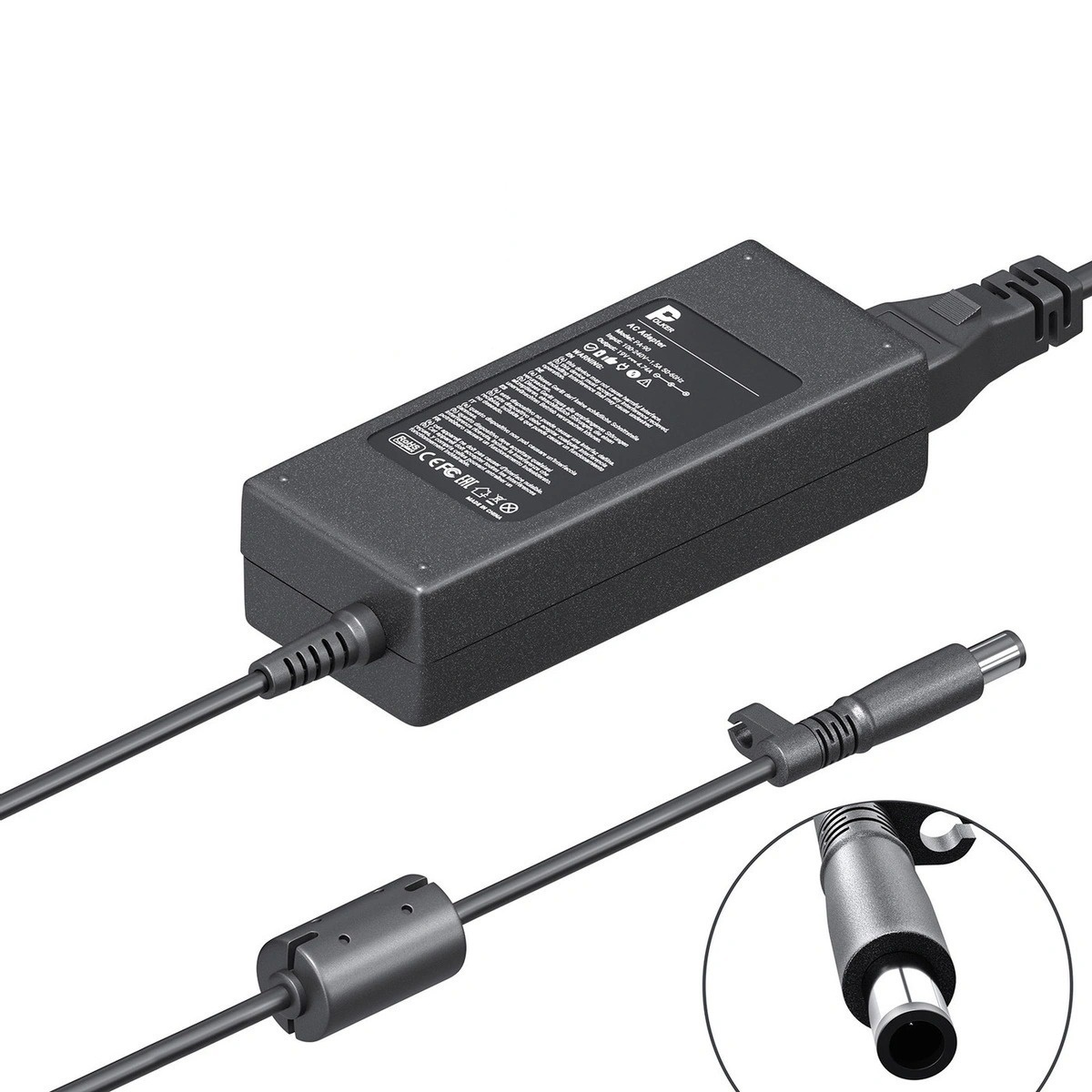 Блок питания для ноутбука DELL 19v 4.74А (90 Ватт) (Разьем 7.4*5.0 mm)