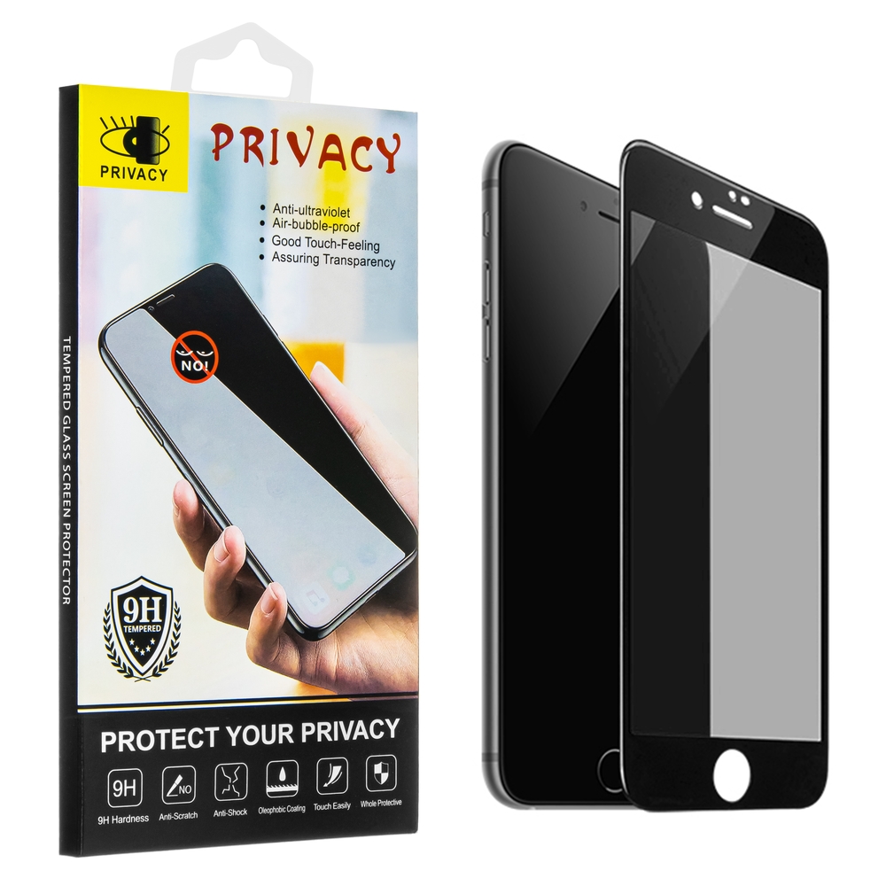 Защитное стекло для iPhone 7/8/8SE Privacy черное