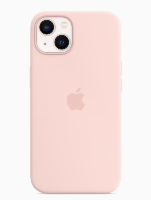 Чехол-накладка для iPhone 14 Pro PU Кожа розовый