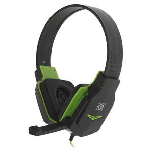 Игровые наушники Defender Warhead G-320 черно-зеленые