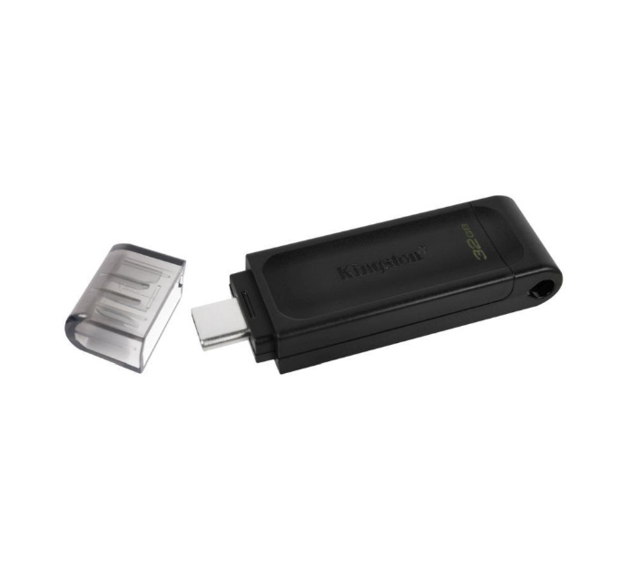 USB-Flash Kingston 32GB DataTraveler 70 черная Type-C