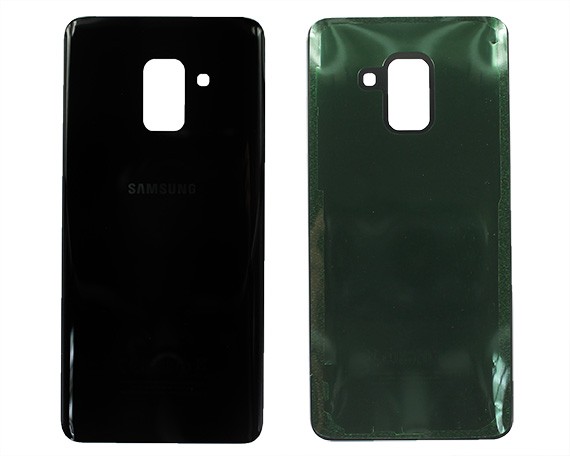 Задняя крышка для Samsung A530 A8 2018 черная ориг