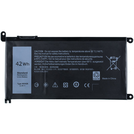 Аккумулятор/батарея для ноутбука DELL WDX0R / 11,4V / 3500mAh / 42Wh