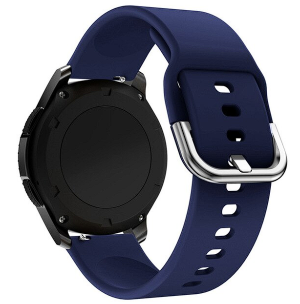 Силиконовый ремешок для Samsung Galaxy Watch 42mm/Gear S2 (20mm) синий