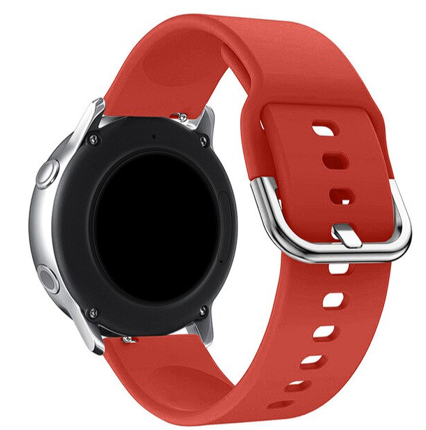 Силиконовый ремешок для Samsung Galaxy Watch 42mm/Gear S2 (20mm) красный