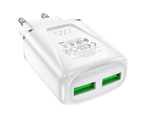 Сетевое ЗУ Borofone BA54A, QC3.0, белое