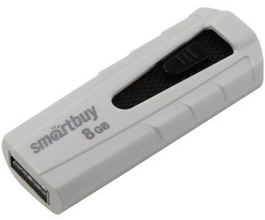 USB-Flash 8GB Smart Buy IRON черно-белый