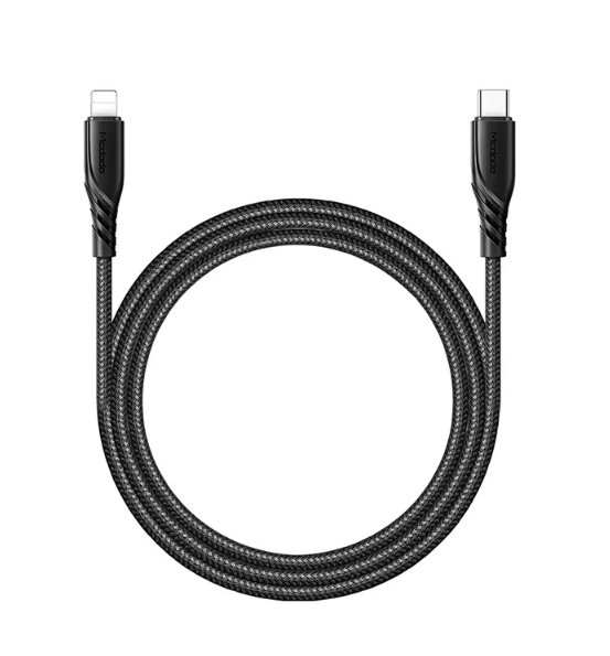 Кабель McDodo CA-8460 Type C - Lightning черный, 1,2м