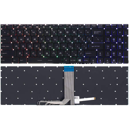 Клавиатура с подсветкой RGB для MSI GE62 2QE (MS-16J3), GL62 6QF (MS-16J5), CX62, GL73 8RD
