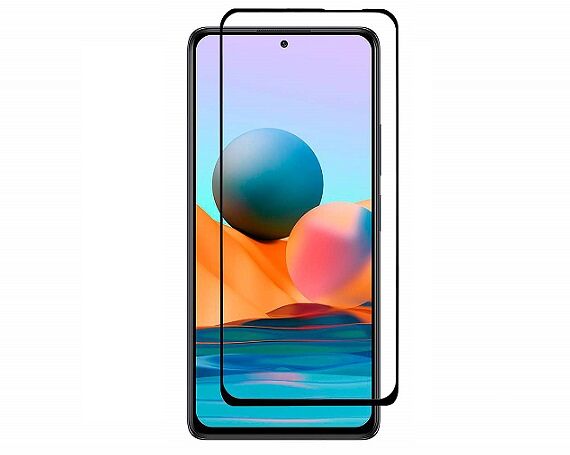 Защитное стекло Xiaomi Redmi 10 Full черное