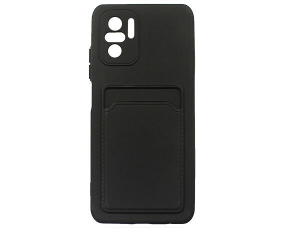 Чехол Xiaomi Redmi Note 10/Note 10S/Poco M5s TPU CardHolder черный