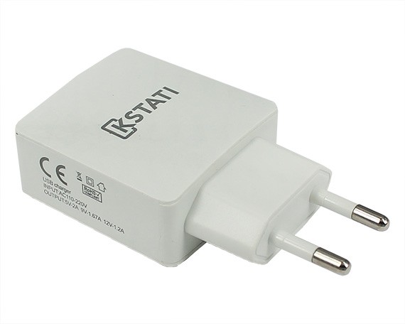 СЗУ Kstati QC10 Quick Charge 3.0, 2A, белый