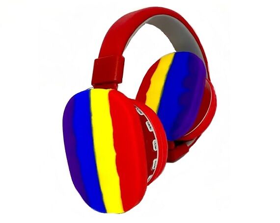 Наушники накладные с Bluetooth CXT-806 красные